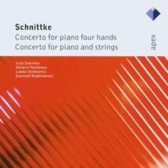 Concertos for piano four hands & for piano and strings