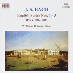 Suites inglesi nn.1-3 bwv 806-808