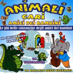 Animali cari amici dei bambini