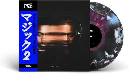 Magic 2 (neon violet, black & white + splatter) (Vinile)