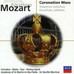 Coronation mass (messa dell'incoronazione k317 - exsultate jubilate - vespri solenni)