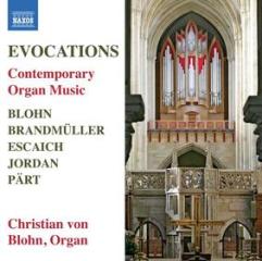 Evocations - contemporary organ music