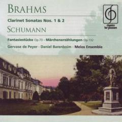 Clarinet sonatas nos. 1-2 / fantasiest cke and m rchenerz hlungen