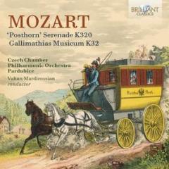 Posthorn serenade k320, gallimathias musicum k32
