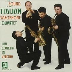 The sound of the italian saxophone quartet, concerto dal vivo a verona