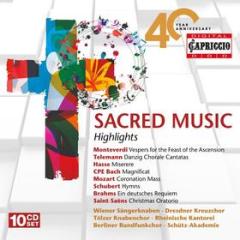 Sacred music - highlights (box 10 cd)