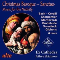 Christmas baroque sanctus - music for th