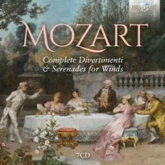 Complete divertimenti & serenades for winds (box 7 cd)