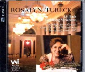 Rosalyn tureck plays bach: goldberg variations