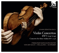 Concerti per violino bwv 1041-1043,  con
