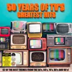 50 years of tv's greatest hits (vinyl splatter clear yellow,red.) (rsd 2022) (Vinile)