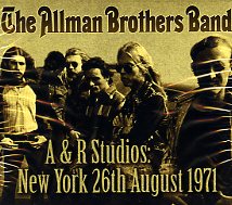 A & r studios:new york 26th august 1971