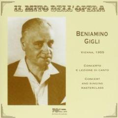 Beniamino gigli. arie da opera