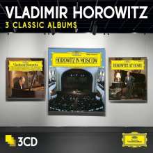 Studio recordings New York 1985. Horowitz in Moscow. Horowitz at home (3 CD)
