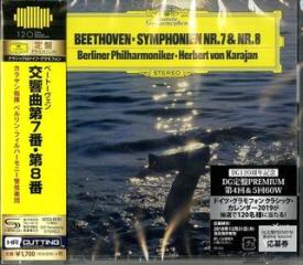 Beethoven: symphonies nos.7 & 8 (shm-cd/hr cutting/reissued:uccg-90657)