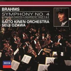 Brahms: symphony no.4 hungarian dances nos. 5 & 6 (shm-cd/reissued:uccd-50054)