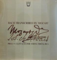 Bach transcribed by mozart - preludes & (Vinile)