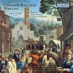 Martini: azione teatrale 1726, richiami degli ambulanti al mercato di bologna