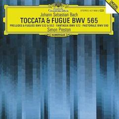 Toccata & fuge d-moll bwv 565 u.a. (toccata e fuga bwv565 - preludi bwv532, bwv552 - fantasia bwv572 - pastorale bwv590)