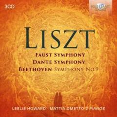 Faust symphony, dante symphony, beethoven symphony no.9