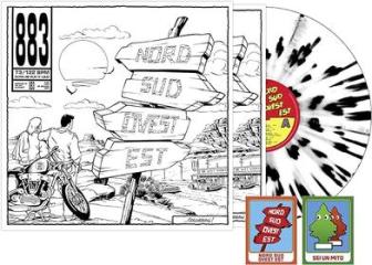 Nord sud ovest est (original version 1993 Vinile 180gr. splatter + 2 figurine)