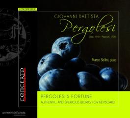 La fortuna di pergolesi - composizioni a