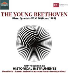 The young beethoven - quartetti con pianoforte nn.1-3 woo 36