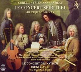 Le concert spirituel-au temps de louis xv