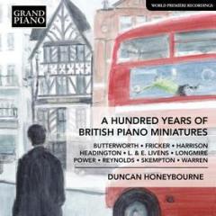 A hundred years of british piano miniatures