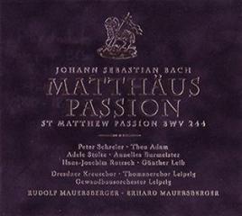 Bach,j.s. matth us-passion