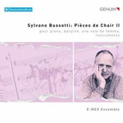 Pieces de chair ii: pour piano, baryton,une voix de femme, instruments