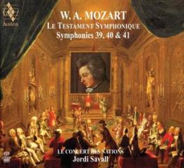 Le testament symphonique - sinfonie n.39 k 543, n.40 k 550, n. 41 k 551 (sacd)