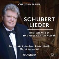 Lieder orchestrati da max reger e anton webern (sacd)