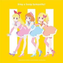 Tv anime [aikatsu on pallet] sing a song sympathy (card for 1st pressing)