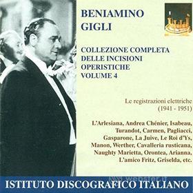 Gigli. incisioni operistiche vol.4