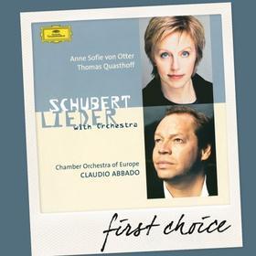 Lieder with orchestra