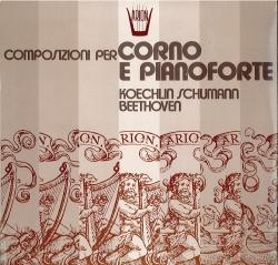 Composizioni per corno e pianoforte - so (Vinile)