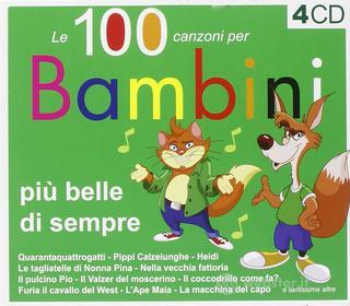 Le 100 canzoni più belle per bambini (box)