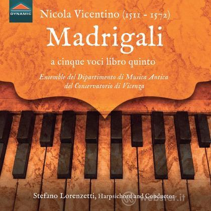 Madrigali a cinque voci libro quinto and other harpsichord works