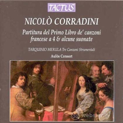 Corradini: partitura del primo libro. ..