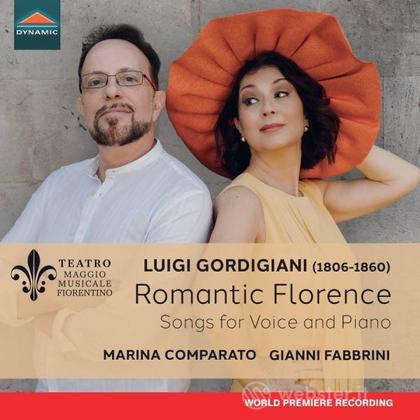 Romantic florence, songs for voice and piano