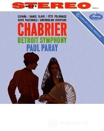 The music of chabrier (Vinile)