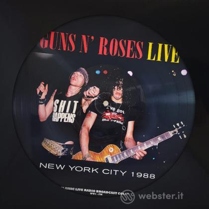 Live in new york city 1988 (picture disc (Vinile)