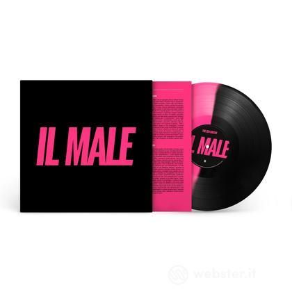 Il male - busta bauletto nera Vinile bicolor nero/rosa