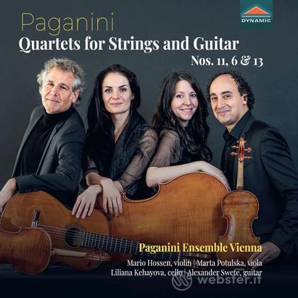 Quartets for, strings and guitar vol. 4, nos. 11, 6 & 13