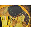 Gustav Klimt - Il bacio 1907 - Poster vintage originale anno 1992