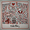 Keith Haring - Senza titolo (Baby crib) 1983 - Poster vintage originale