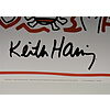 Keith Haring - Senza titolo (Baby crib) 1983 - Poster vintage originale