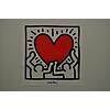 Keith Haring - Red Heart 1988 - Poster vintage originale anno 1998