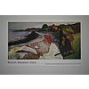 Edward Munch - Youth on the beach - Poster vintage originale anno 2000